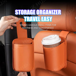 Car Seat Back Cup Holder Hanging Drink Holder for Rear Seat