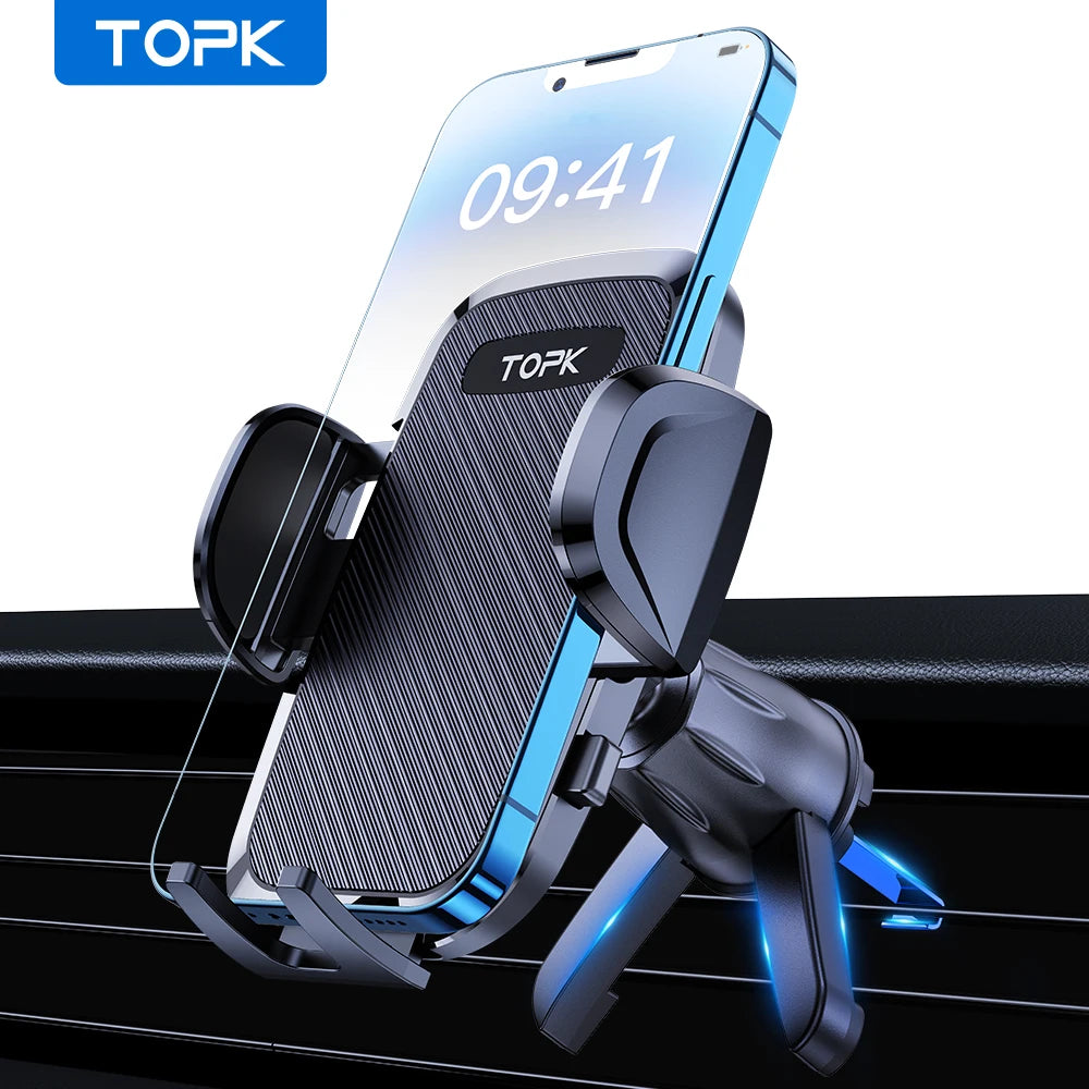 TOPK Universal Car Bracket Gravity Auto Phone Holder Car