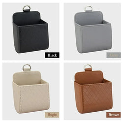 Car Storage Bag Car Air Outlet Debris Bag For Mobile Phone