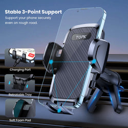 TOPK Universal Car Bracket Gravity Auto Phone Holder Car