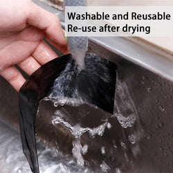 3D Nano Carbon Fiber Car Tape Black Car Door Edge Guards Side