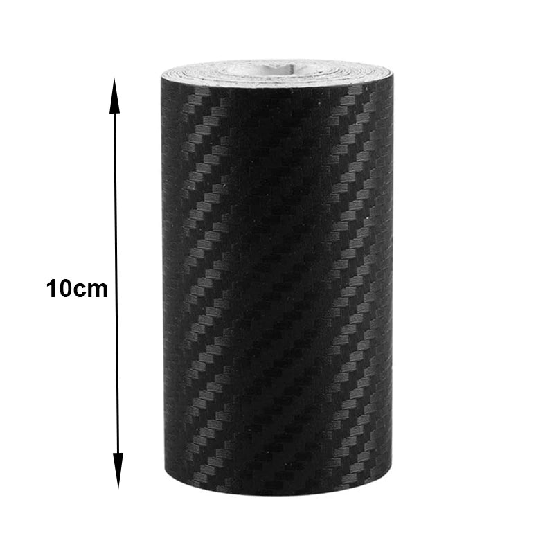 3D Nano Carbon Fiber Car Tape Black Car Door Edge Guards Side