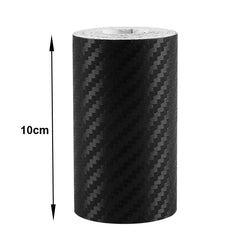 3D Nano Carbon Fiber Car Tape Black Car Door Edge Guards Side
