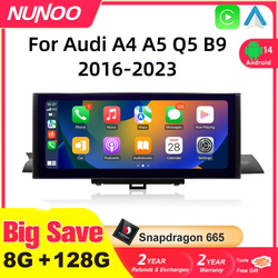 12.3 Android 14 Wireless Carplay For Audi A4 A5 Q5 B9