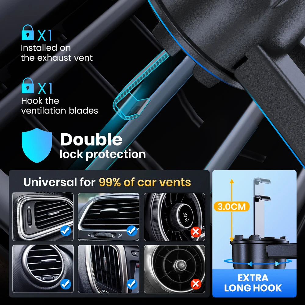 TOPK Universal Car Bracket Gravity Auto Phone Holder Car