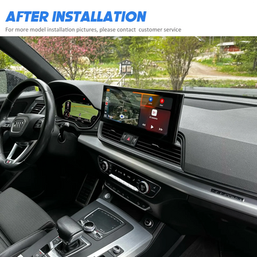 12.3 Android 14 Wireless Carplay For Audi A4 A5 Q5 B9