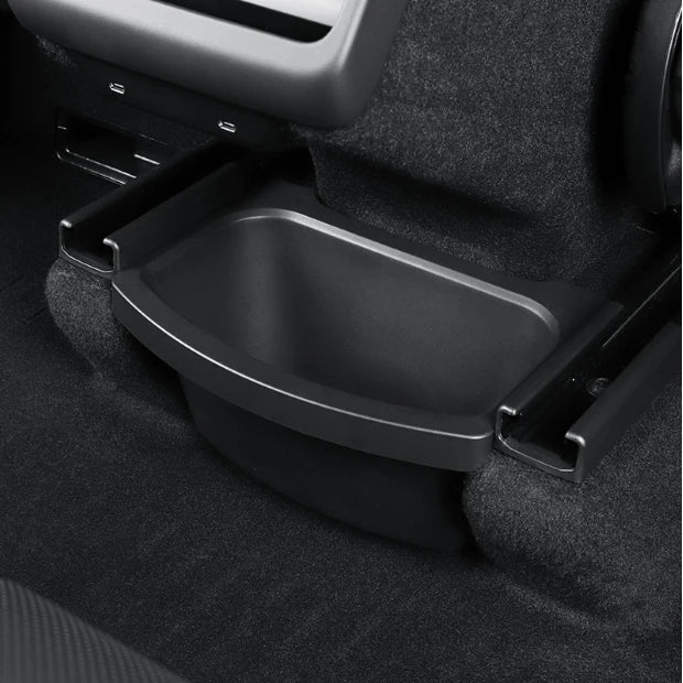For 2025 Tesla Model Y Juniper Rear Floor Bin Storage Box Durable