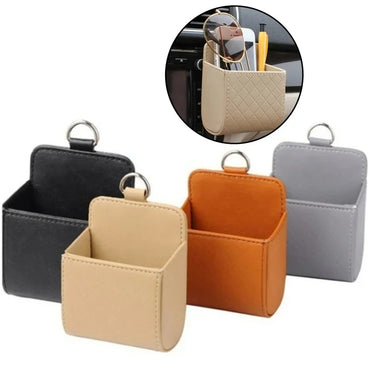 Car Storage Bag Car Air Outlet Debris Bag For Mobile Phone